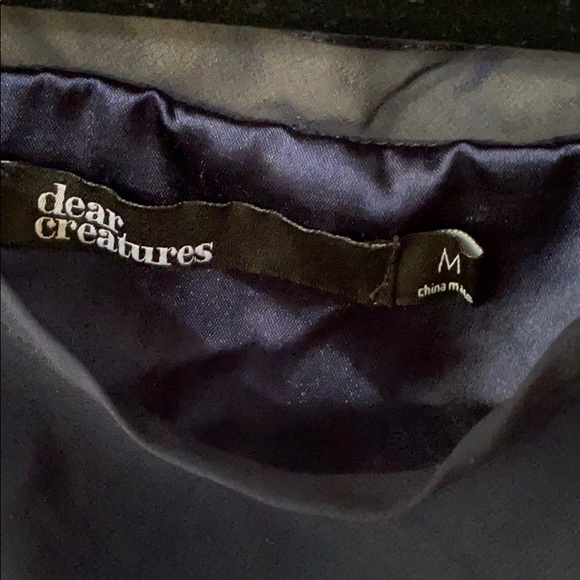 Dear Creatures Navy A-Line Dress - Picture 5 of 5